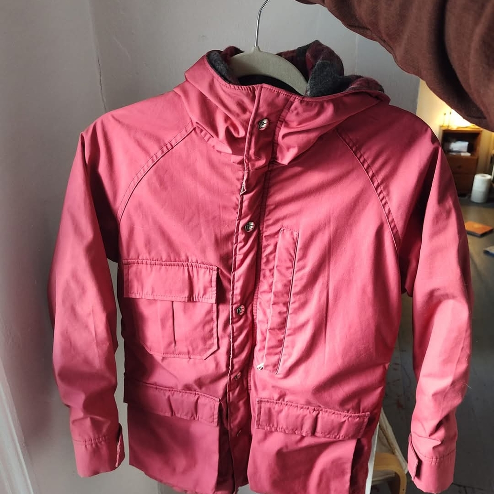 Woolrich wool lined chore jacket